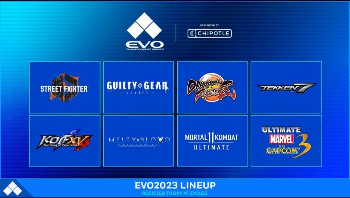 evo 2023 games